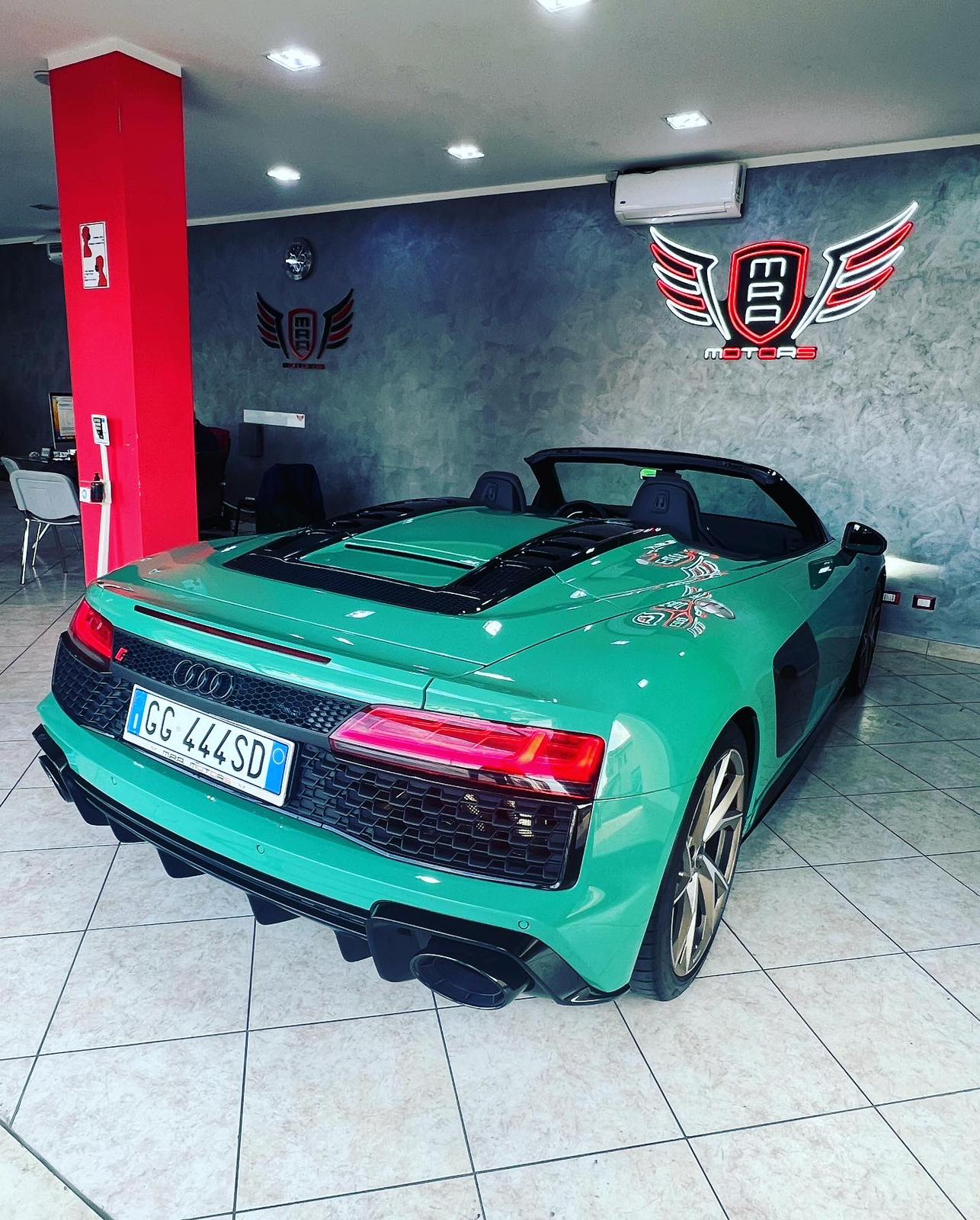 AUDI R8 Verde Acqua