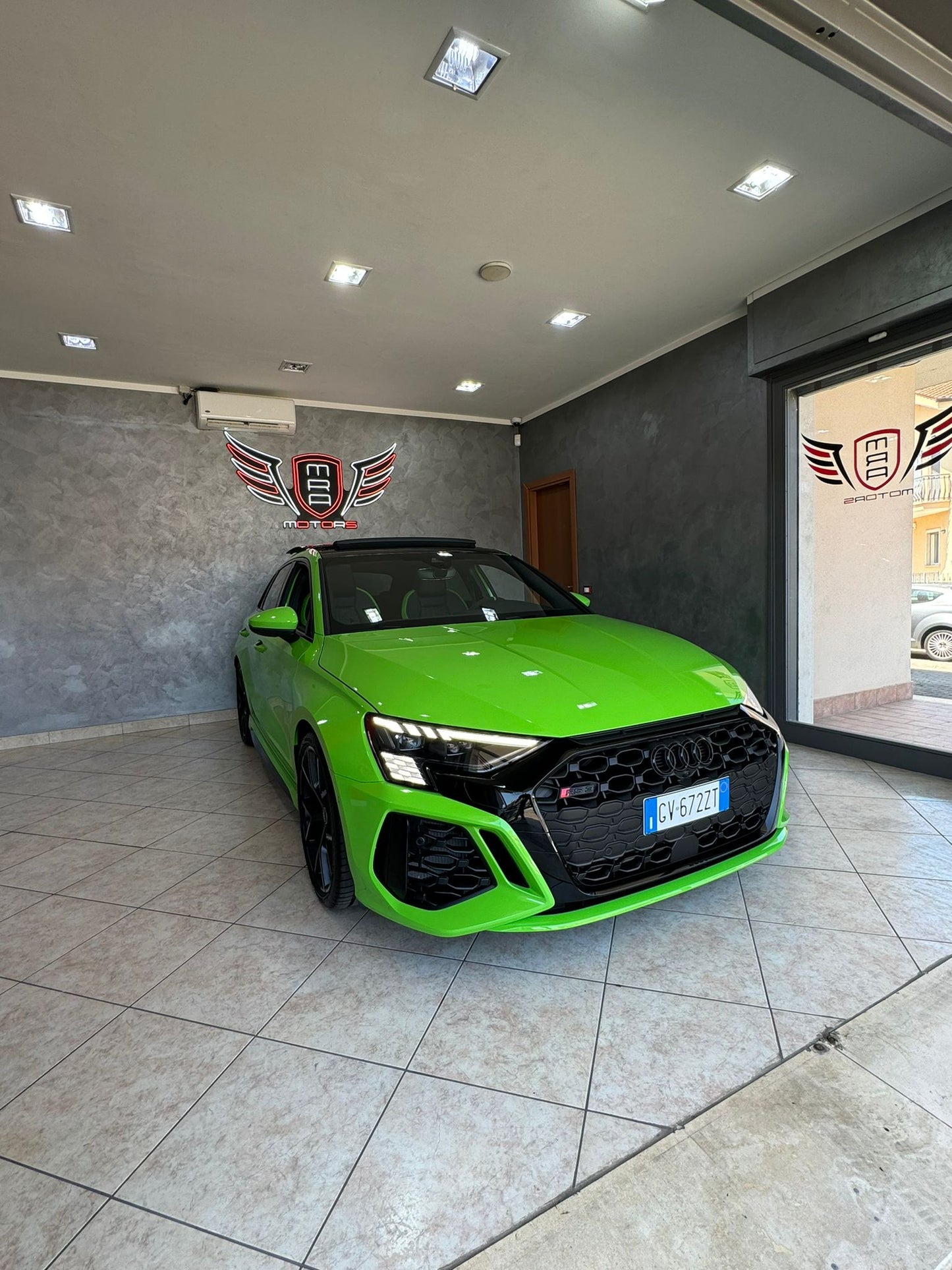 AUDI Rs3 Verde Kyalami