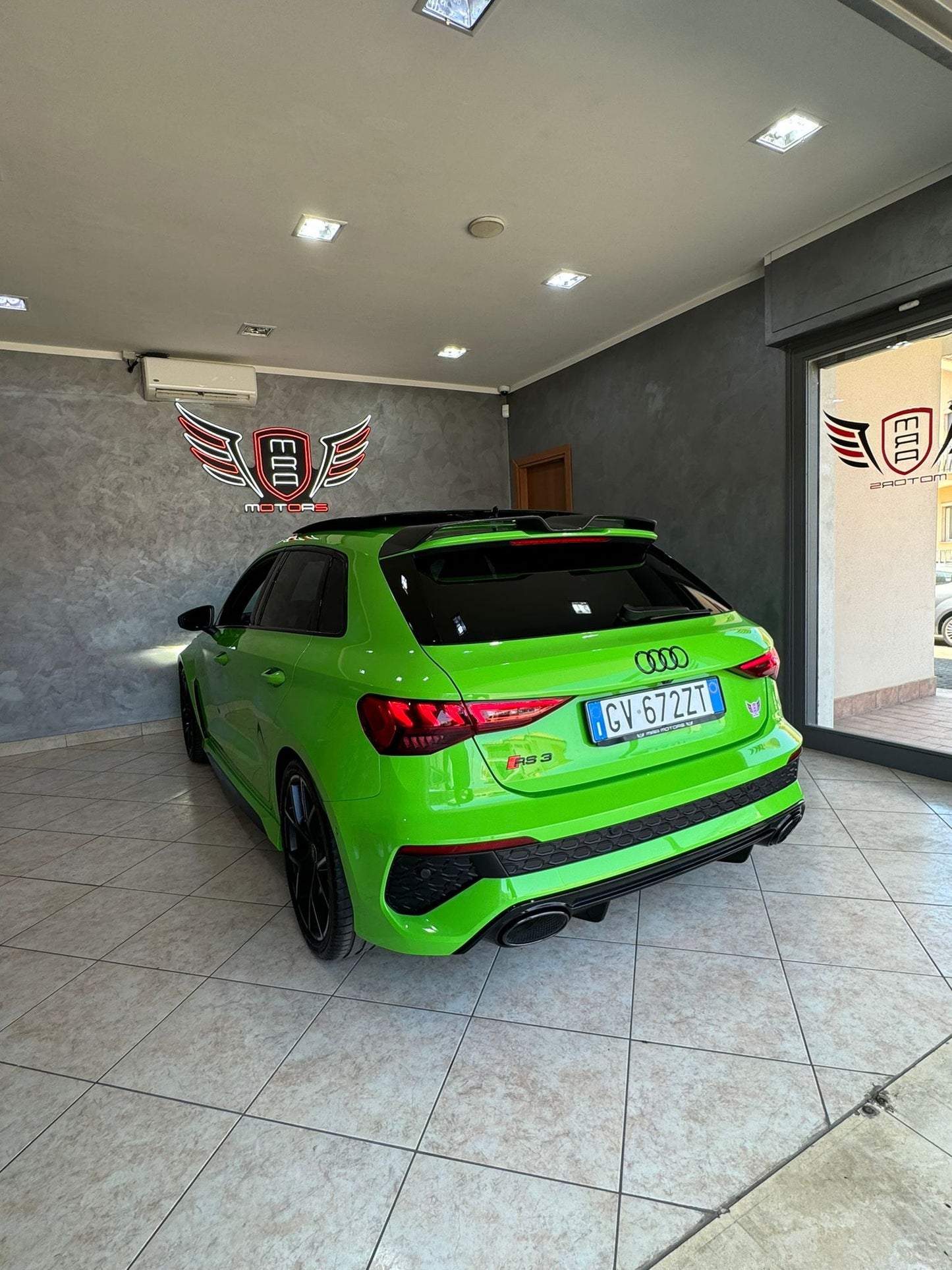 AUDI Rs3 Verde Kyalami